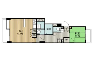 プレステージ諏訪湖【3階】の間取り