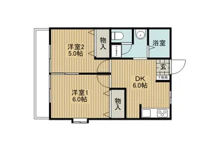 レトアハマ【1階】の間取り