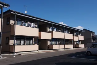 アップルパレスB【2階】の外観