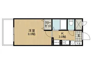 クレール・ルリ【45階】の間取り