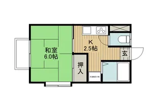 コーポモリヤ【2階】の間取り