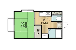 コーポモリヤ【2階】の間取り