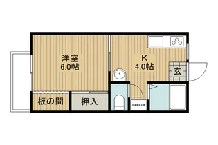 コーポトレンド【2階】の間取り