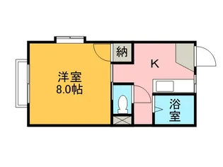 フォーブルタケウチ【2階】の間取り