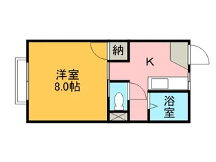 フォーブルタケウチ【2階】の間取り