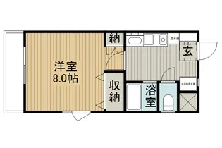 ミヤシタハイム【3階】の間取り