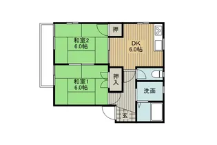 フレグランスカサイ【2階】の間取り
