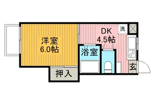 ドミナS【1階】の間取り