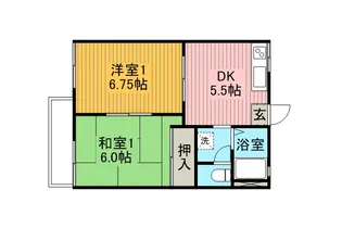 永和ハイツ【2階】の間取り