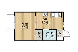 サンコーポ 2号棟【2階】の間取り