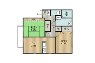パストラーレ高島【2階】の間取り