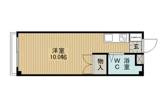 サンハイツ リゾート【3階】の間取り