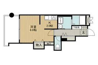 コンフォールパレスMG【2階】の間取り