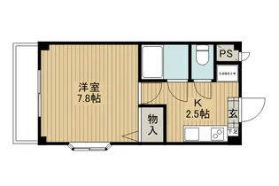 グリーンパル【3階】の間取り