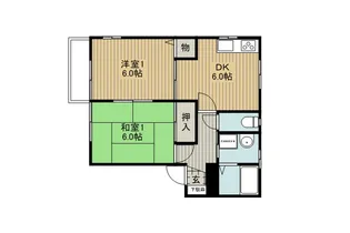 ディアスメイプル【2階】の間取り