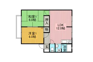 サンプエルト【2階】の間取り