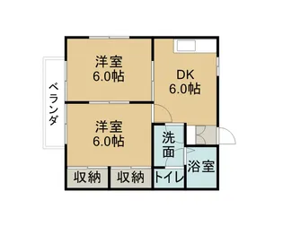 グランパドドゥ【1階】の間取り