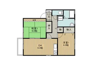 メゾンラシュレ【2階】の間取り