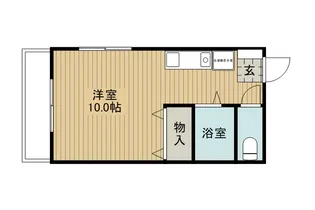 コットンヒルズ坂本【2階】の間取り