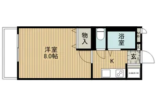 フェニックス【2階】の間取り