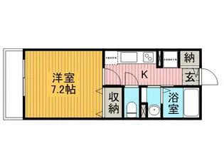 フラワーヒルズⅢ【1階】の間取り