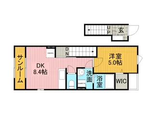 セイバリー ベル【2階】の間取り