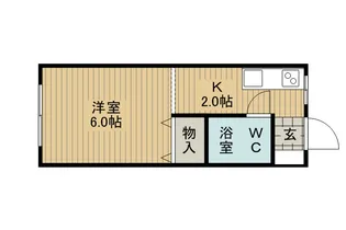 サカモトコーポ【2階】の間取り