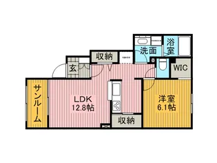 ルミエール【1階】の間取り