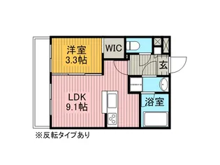 コンフォーティア【3階】の間取り