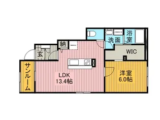 クラッセ 町尻北【1階】の間取り