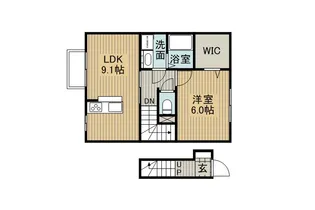 GLANZ【2階】の間取り