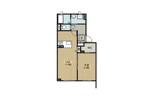 MAST TOWN GRACE【1階】の間取り