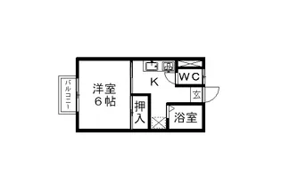 コーポモリヤ【2階】の間取り