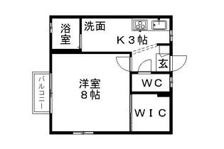 ディアスアルペン【1階】の間取り