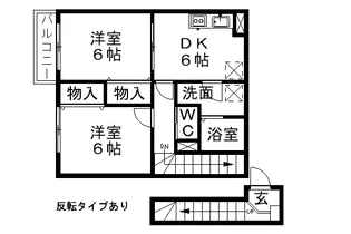 メゾン アヴニール【2階】の間取り