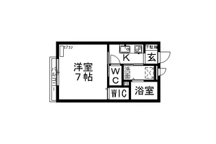 ウェルヴィラ佐倉【2階】の間取り