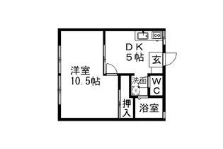 宮崎ハイツ【2階】の間取り