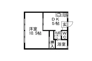 宮崎ハイツ【2階】の間取り