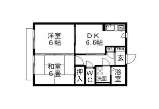 バリュージュ Y&M【1階】の間取り