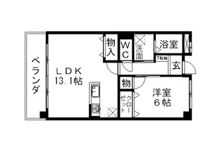 AVANCEⅡ【1階】の間取り