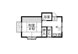 パークアベニューK【2階】の間取り