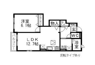 ノース リッジ【1階】の間取り