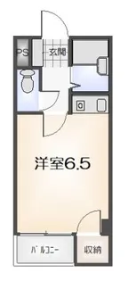ピアネージュ徳島【602号室】の間取り