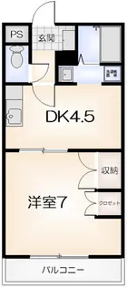 中山ビル2番館【1階】の間取り