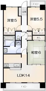 アルファステイツかちどき橋【904号室】の間取り