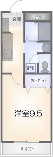 フィネス南昭和【105号室】の間取り