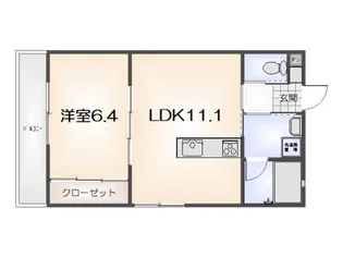 LAPORTOFINO3【1201号室】の間取り