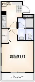 フィールドオブウィステリア【2階】の間取り