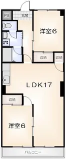 オリエンタルハイツ【102号室】の間取り