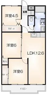 東洋ハイツパート2【205号室】の間取り